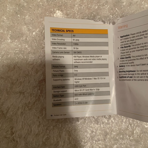 ProVision 1080 Hd Bluetooth Video Sunglasses. - Picture 15 of 15